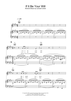 If It Be Your Will (Download) 
