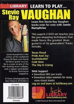 Learn To Play Stevie Ray Vaughan von Stevie Ray Vaughan 