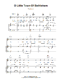O Little Town Of Bethlehem von Phillips Brooks (Download) 