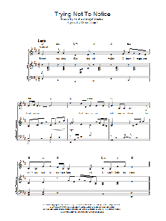 Trying Not To Notice von Andrew Lloyd Webber (Download) 