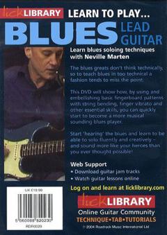 Learn To Play Blues Lead Guitar von Neville Marten 