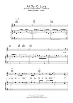 All Out Of Love von Air Supply (Download) 