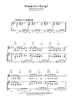 Where Am I Going? von Cy Coleman (Download) 