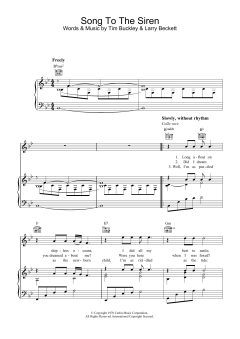 Song To The Siren von Tim Buckley (Download) 