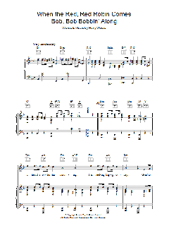 When The Red, Red Robin Comes Bob, Bob Bobbin' Along von Harry Woods (Download) 