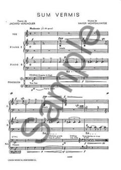 Sum Vermis (Xavier Montsalvatage) 