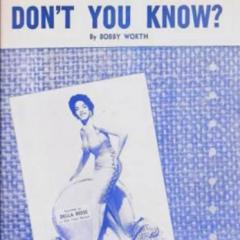 Don't You Know? von Frederick Delius (Download) 
