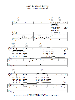 Just A Word Away von Max Steiner (Download) 