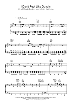 I Don't Feel Like Dancin' von Scissor Sisters (Download) 