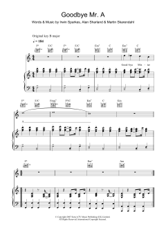 Goodbye Mr. A von The Hoosiers (Download) 
