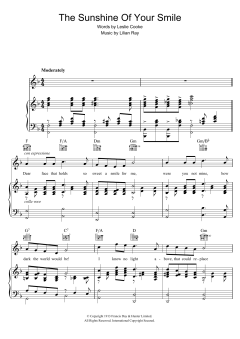 The Sunshine Of Your Smile von John Williams (Download) 