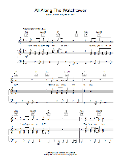 All Along The Watchtower von Harold Arlen (Download) 
