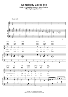 Somebody Loves Me von George Gershwin (Download) 