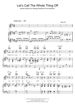 Let's Call The Whole Thing Off von George Gershwin (Download) 