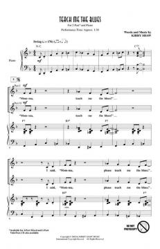 Teach Me The Blues (Kirby Shaw) 
