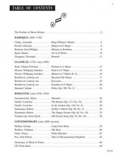 The Developing Artist: Piano Literature Book 1 