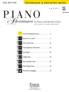 Piano Adventures: Technique & Artistry Book - Level 3A von Randall Faber 