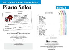 Piano Solos Book 1 