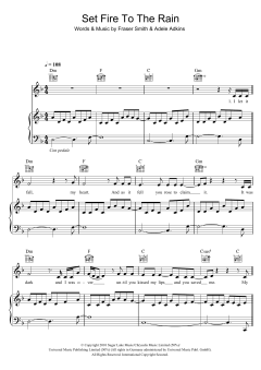 Set Fire To The Rain von Adele (Download) 