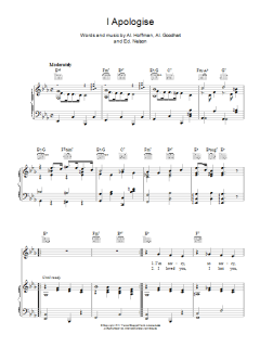 I Apologise von Billy Eckstine (Download) 