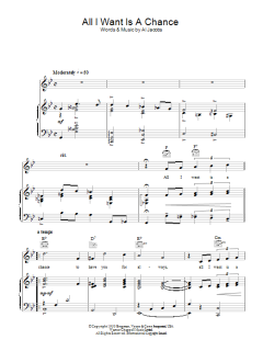 All I Want Is A Chance von Al Jacobs (Download) 