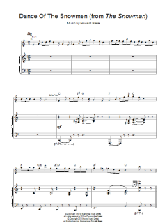 Dance Of The Snowmen von Howard Blake (Download) 