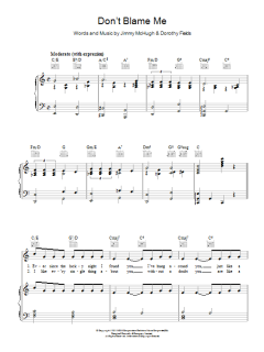 Don't Blame Me von Frank Sinatra (Download) 
