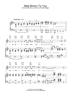 Miss Brown To You von Billie Holiday (Download) 