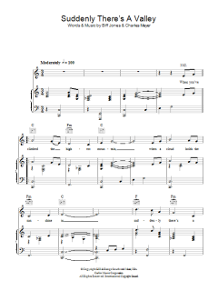 Suddenly There's A Valley von Claude Debussy (Download) 
