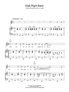 Walk Right Back von Erik Satie (Download) 