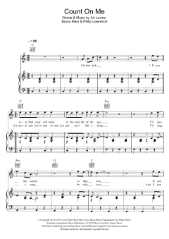 Count On Me von Bruno Mars (Download) 