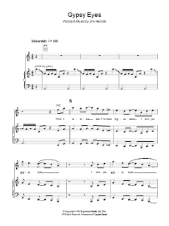 Gypsy Eyes von Jimi Hendrix (Download) 
