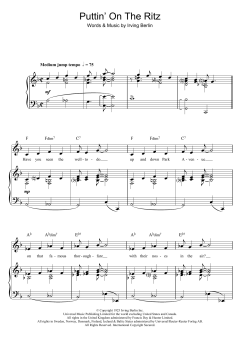 Puttin' On The Ritz von Top Hat Cast (Download) 