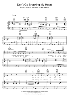 Don't Go Breaking My Heart von Elton John (Download) 