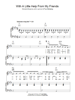 With A Little Help From My Friends von The Beatles (Download) 