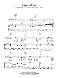 Sweet Nothing von Calvin Harris Featuring Florence Welch (Download) 