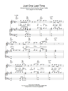 Just One Last Time von David Guetta (Download) 
