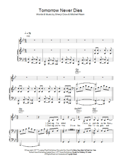 Tomorrow Never Dies von Sheryl Crow (Download) 