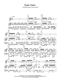 Eyes Open von Taylor Swift (Download) 