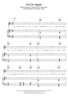 It's On Again von Alicia Keys (Download) 