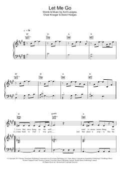 Let Me Go (feat. Chad Kroeger) (Download) 