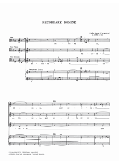 Recordare Domine von Elzear Genet (Download) 