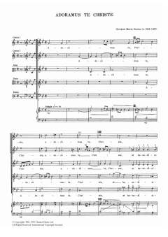 Adoramus Te Christe von Giovanni Maria Nanino (Download) 