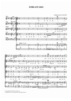 Jubilate Deo von Dario Marianelli (Download) 