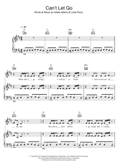 Can't Let Go von Adele (Download) 
