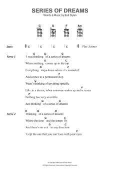 Series Of Dreams von Bob Dylan (Download) 