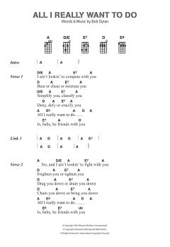 All I Really Want To Do von Bob Dylan (Download) 