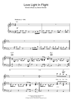 Love Light In Flight von Stevie Wonder (Download) 