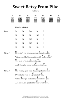 Sweet Betsy From Pike von Traditional Folksong (Download) 