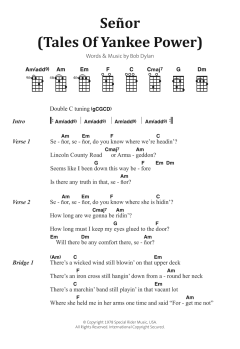 Senor (Tales Of Yankee Power) von Bob Dylan (Download) 